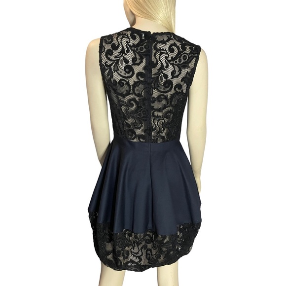 Opening Ceremony Black Lace Back Mini Dress - Picture 8 of 8